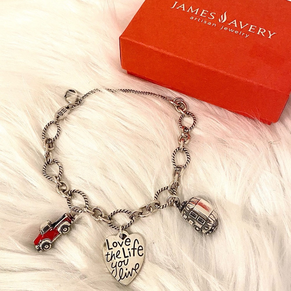 James Avery charm bracelet